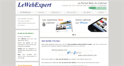 Desktop Screenshot of lewebexpert.com